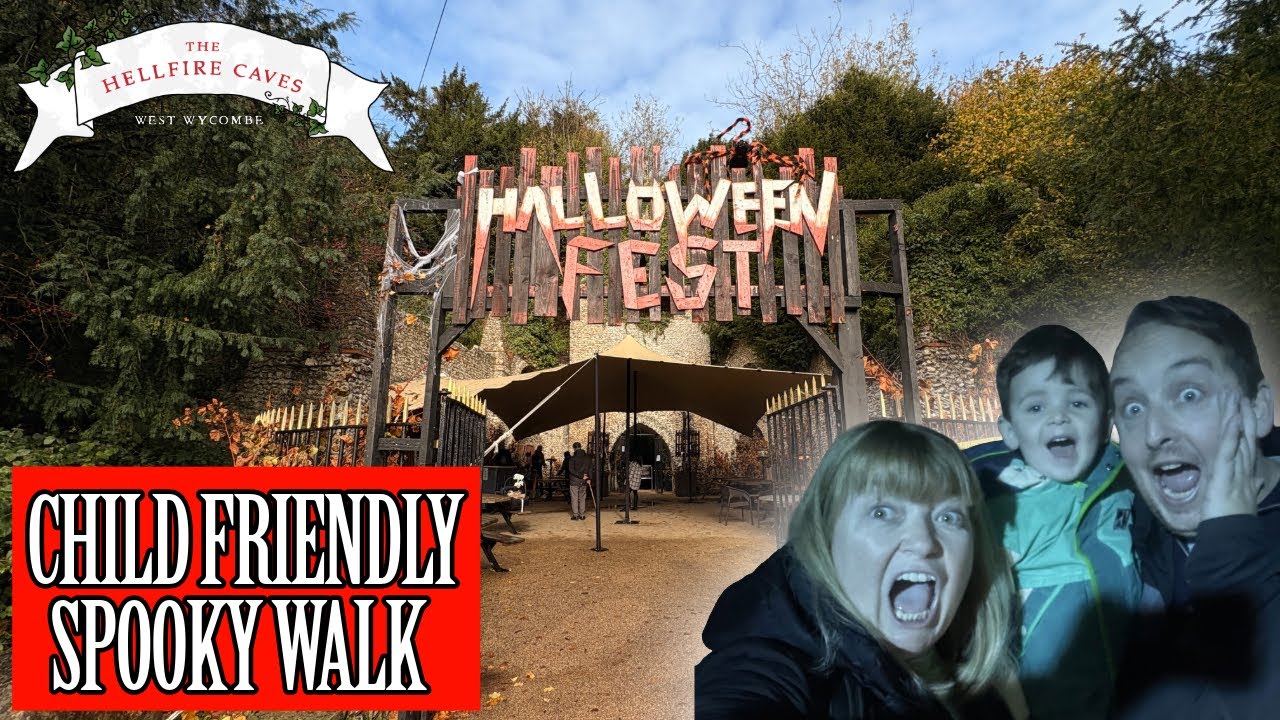 Hellfire Caves | FAMILY FRIENDLY Spooky Walk Halloween Event 