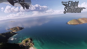 Microsoft Flight Simulator | DHC-6 Twin Otter | Saba (TNCS) ✈ St. Barth (TFFJ)