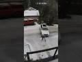 Ice storm leaves portland roads slick man slips on driveway