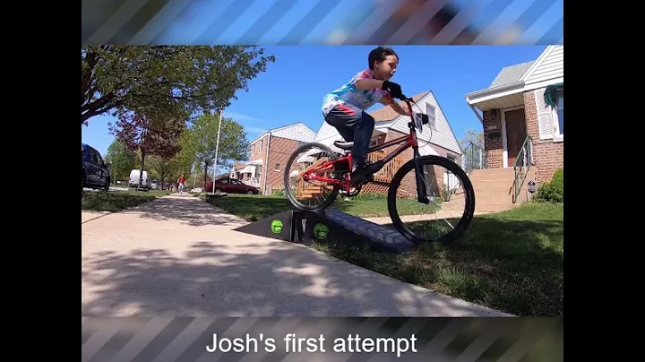 Jumping BMX Bikes in the Wind