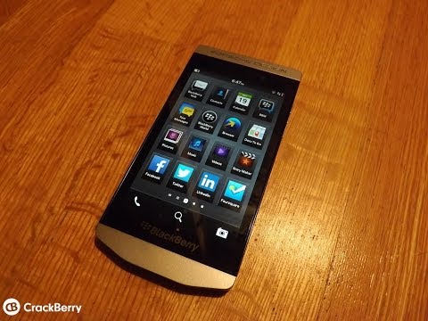 Porsche Design BlackBerry P'9982 unboxing video