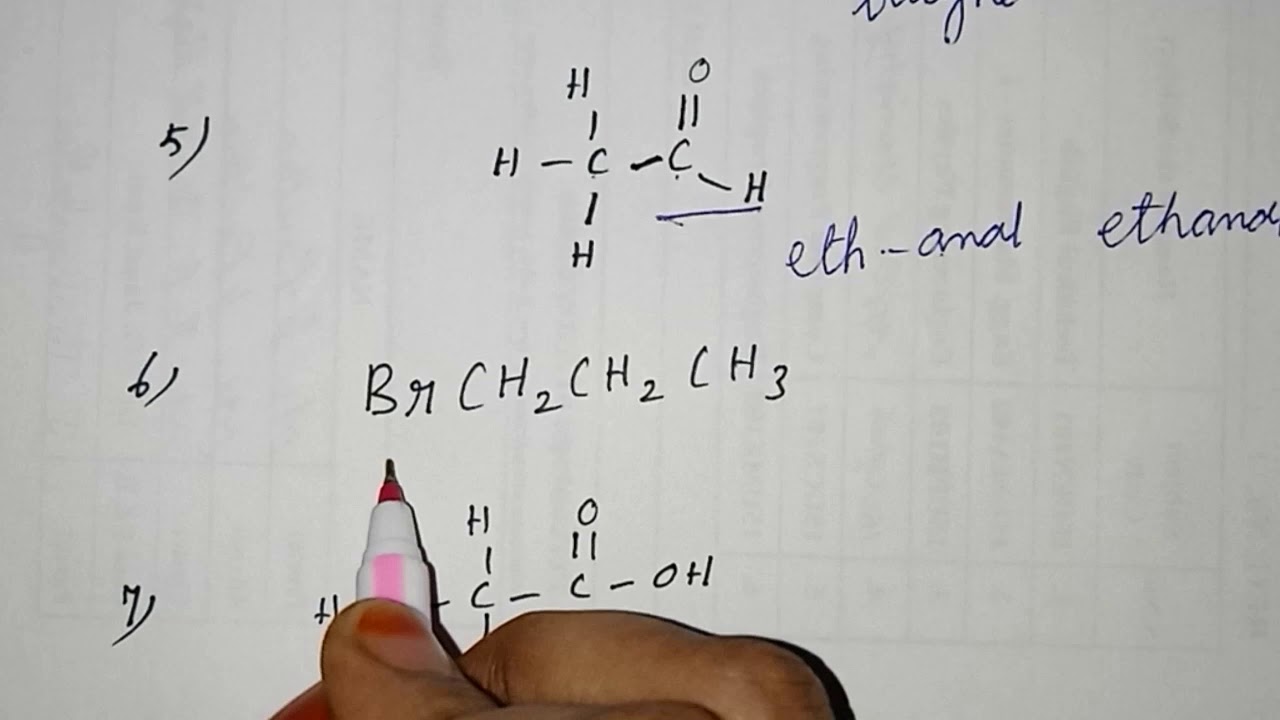 Class 10 Nomenclature Problems 2nd Part YouTube