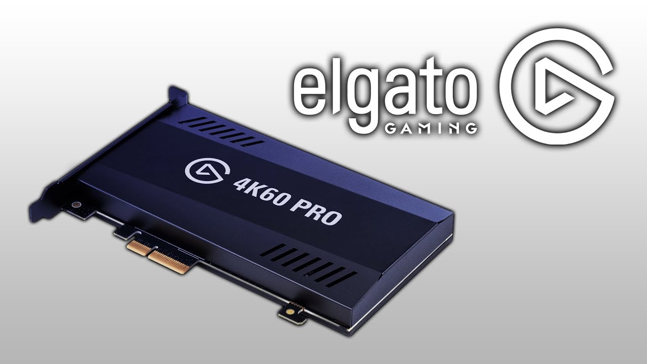 Elgato 4K60 Pro Capture Card - Record 2160p60 Gameplay - YouTube