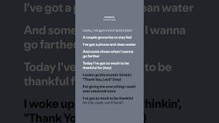 Thankful  Forrest Frank s