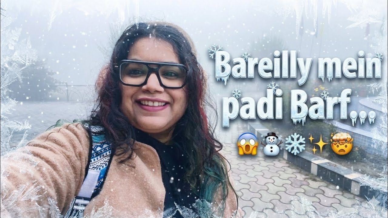 Aaj Bareilly जम गया ❄️😱| Fog, Office Life, Cute Kids, Lunch & Evening Masti 🍰✨