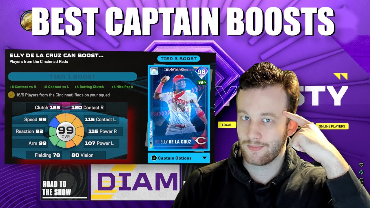 The BEST Captain Boosts in MLB The Show 25