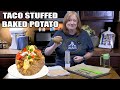 TACO STUFFED BAKED POTATOES