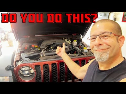 Jeep Gladiator Maintenance Day: Do You Check These Things? - YouTube