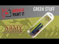 Fixing annoying gaps in your miniatures using The Army Painter's Green Stuff