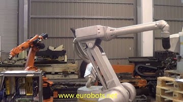 USED ROBOT FANUC P145 WITH RJ3 CONTROLLER AT EUROBOTS