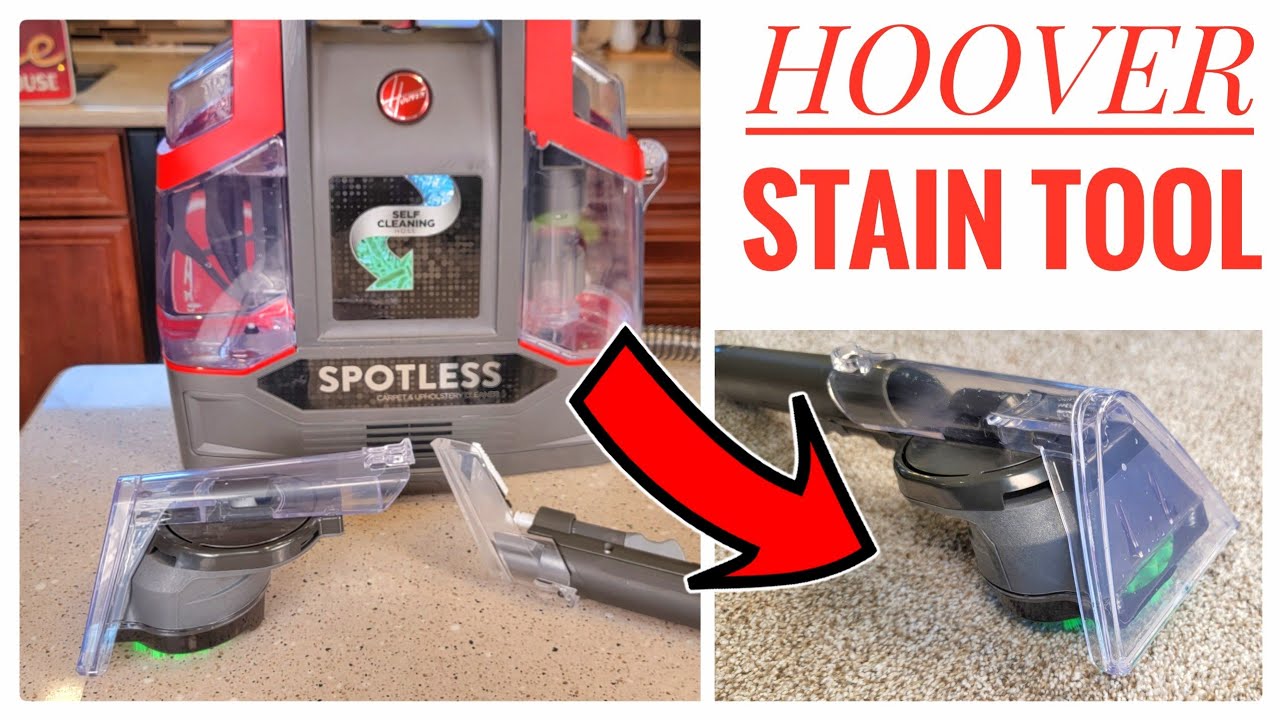Hoover Spin Scrub Stain Remover Attachment Tool for Carpet Spot
