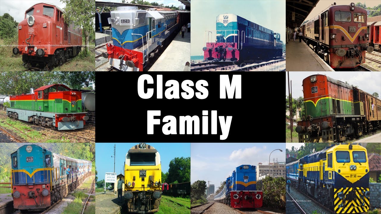 Diesel Electric Locomotives of Sri Lanka Railways | Class M Series