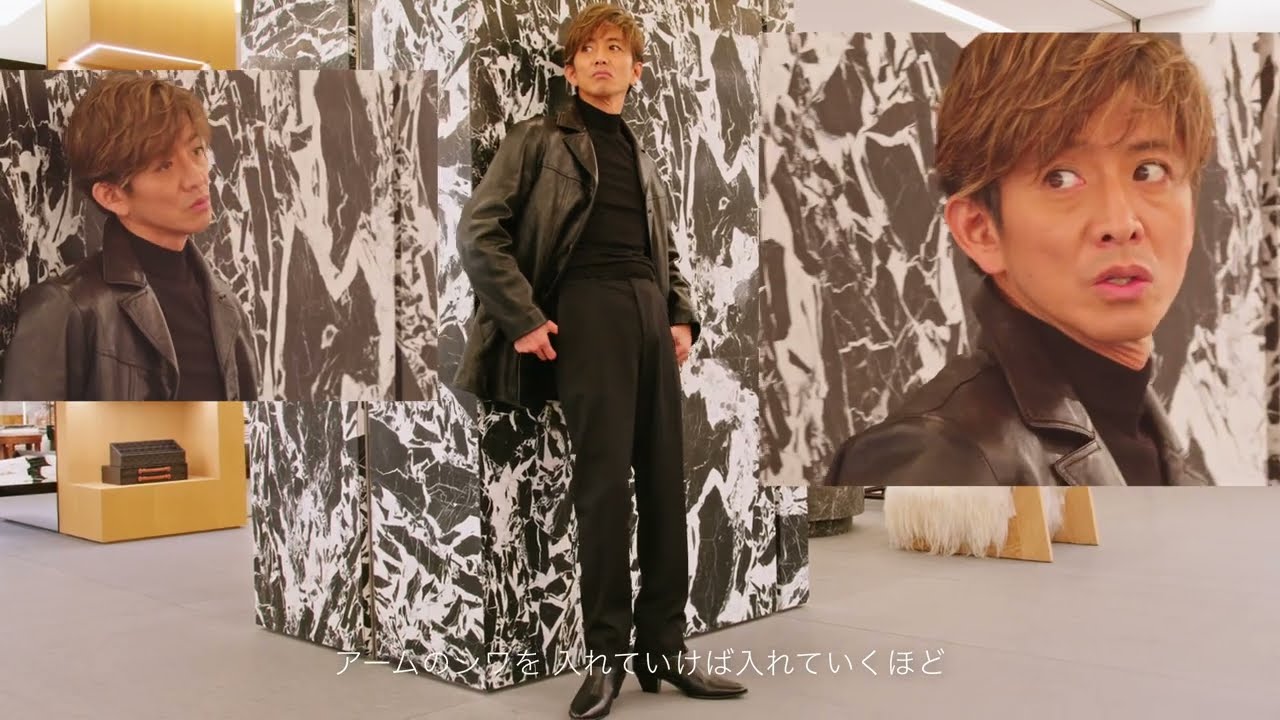 新鮮な体験です」。木村拓哉、生まれ変わったセリーヌ銀座へ。 - YouTube