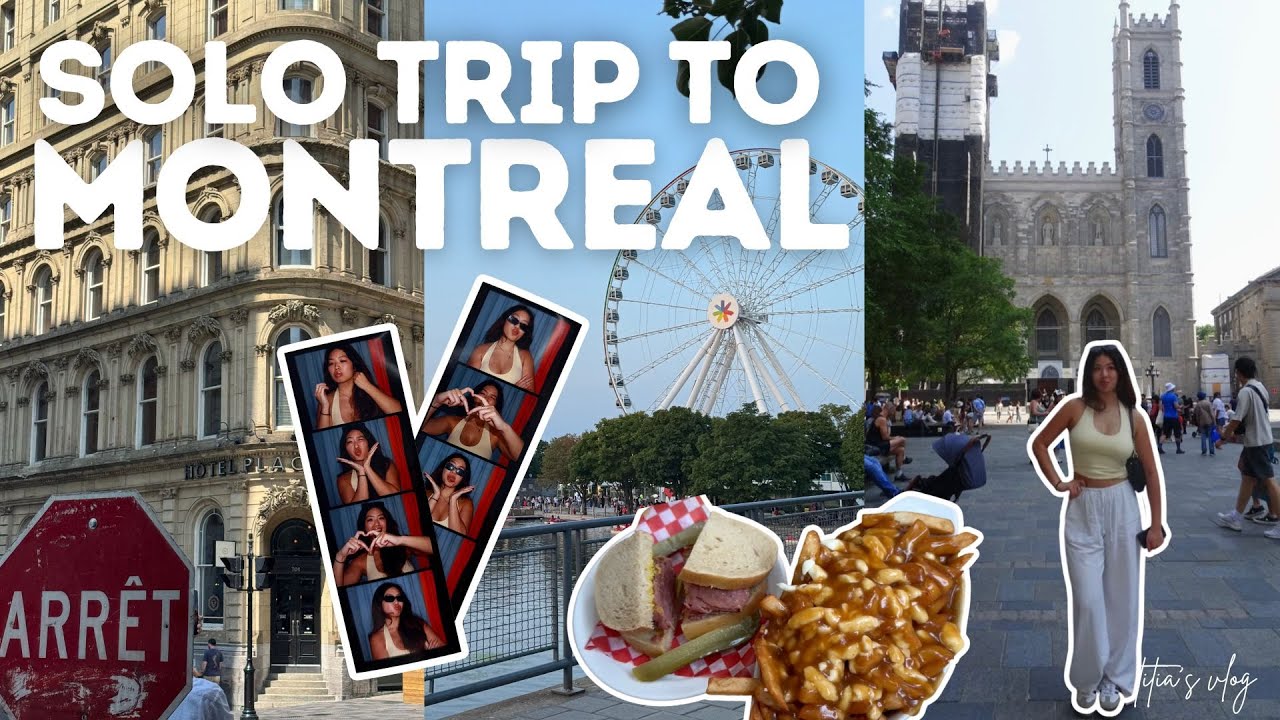 weekend in montreal vlog🥖 (exploring old montreal, st viateur bagel, vintage thrift | letitia’s 2025