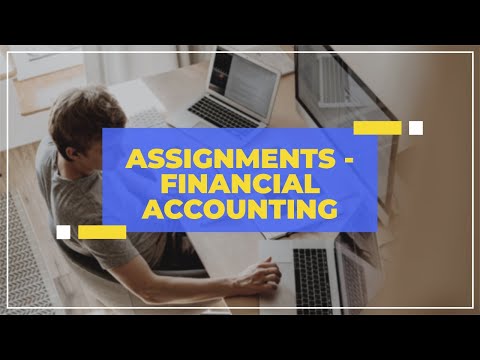 NMIMS Assignment - Financial Accounting