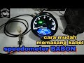 Cara mudah memasang kabel spidometer digital babon