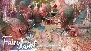 ROBLOX BLOXBURG: Fairyland |  speedbuild (No large plot) 🧚