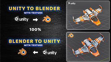 How to Export 3D Model with Textures from Blender to Unity & Unity to Blender 2025 update