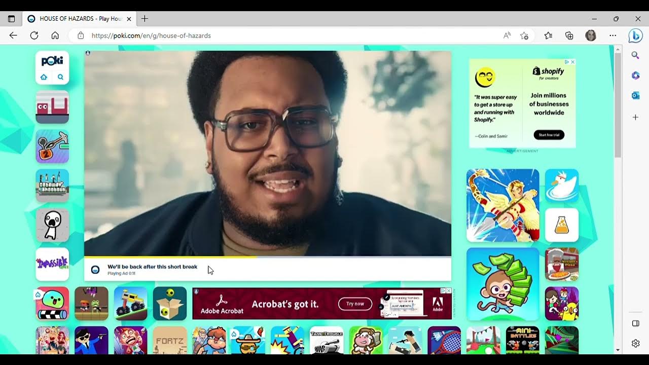 House of Hazards Poki YouTube