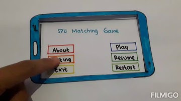 Paper Prototype "SPU MATCHING GAME"