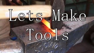 Your first TOOLS  Affordable Blacksmithing part 2