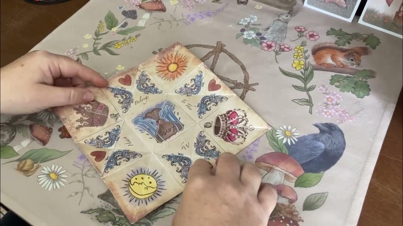 Victorian style puzzle purse free printable youtube