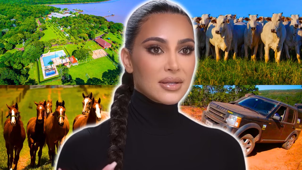 Kim K Ranch Businesswoman Kim Kardashian Shows Her Billion-Dollar Ranch Like Never ...