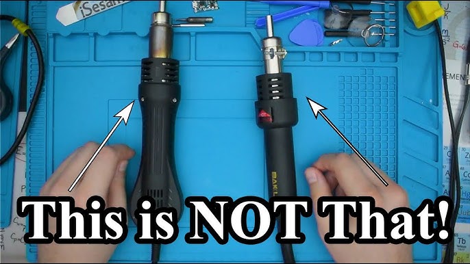 Best Hot Air Heat Gun - 110V/220V YIHUA 8858 Upgrade Review