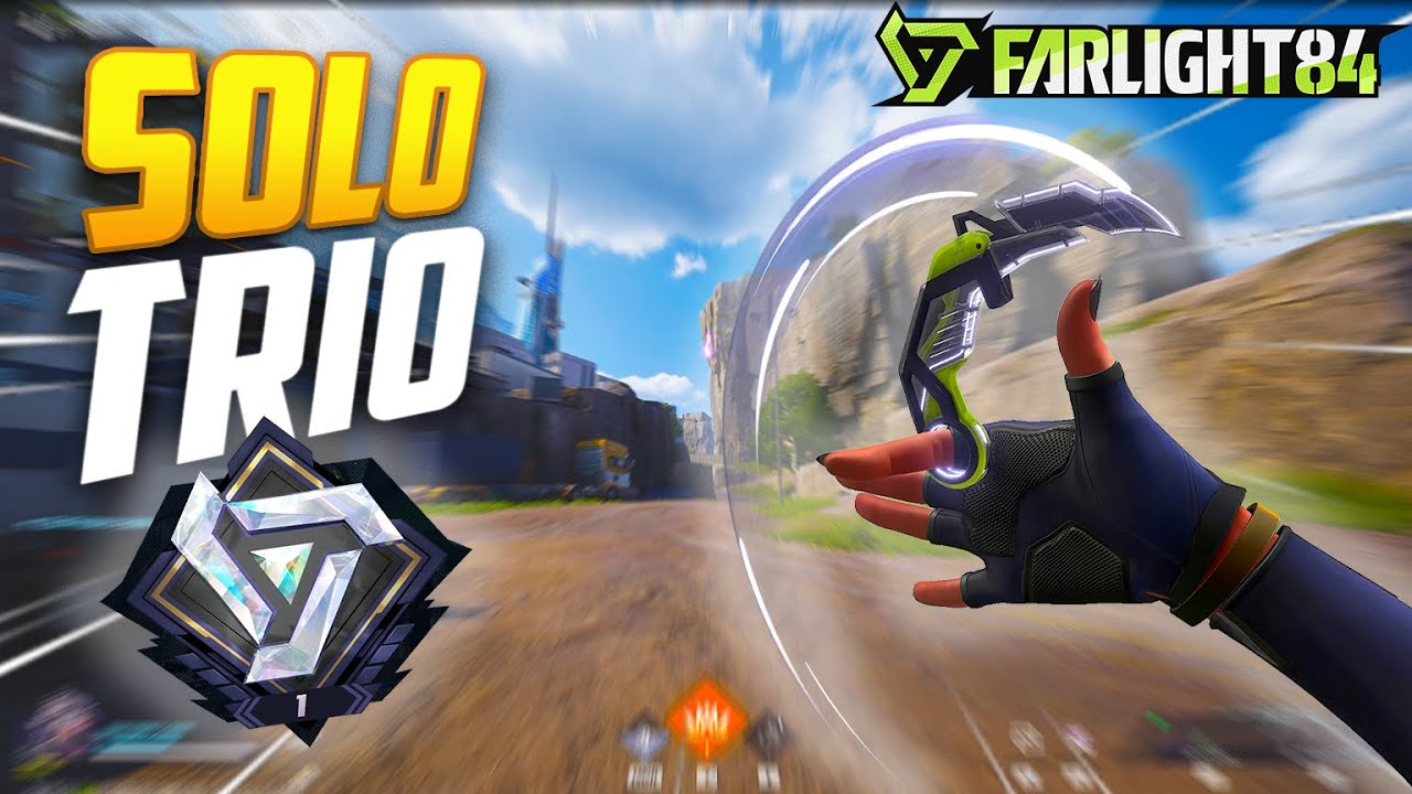 БЕЗУМНАЯ СТРЕЛЬБА 🔥 СОЛО против ТРИО. Полный рейтинговый геймплей в Farlight 84