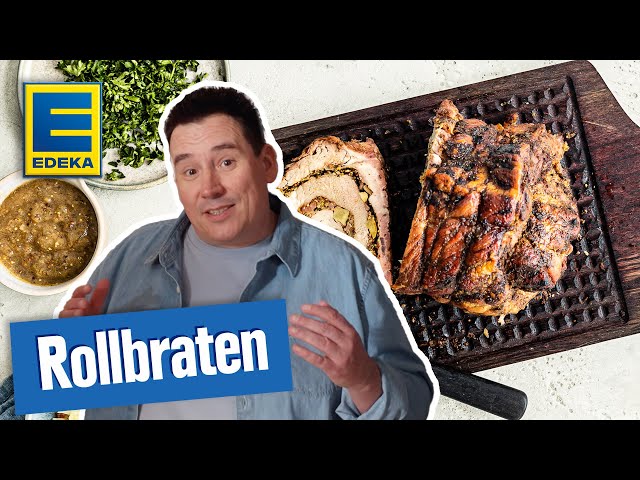 Rollbraten grillen - Schweinerollbraten vom Grill