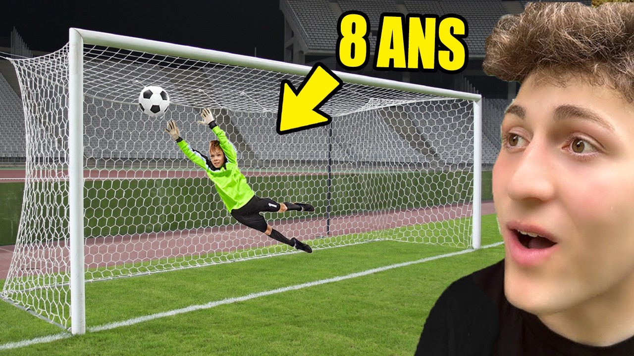 Ce Gardien de 8 ans est un Futur Pro ! (Il fait un arrêt incroyable)