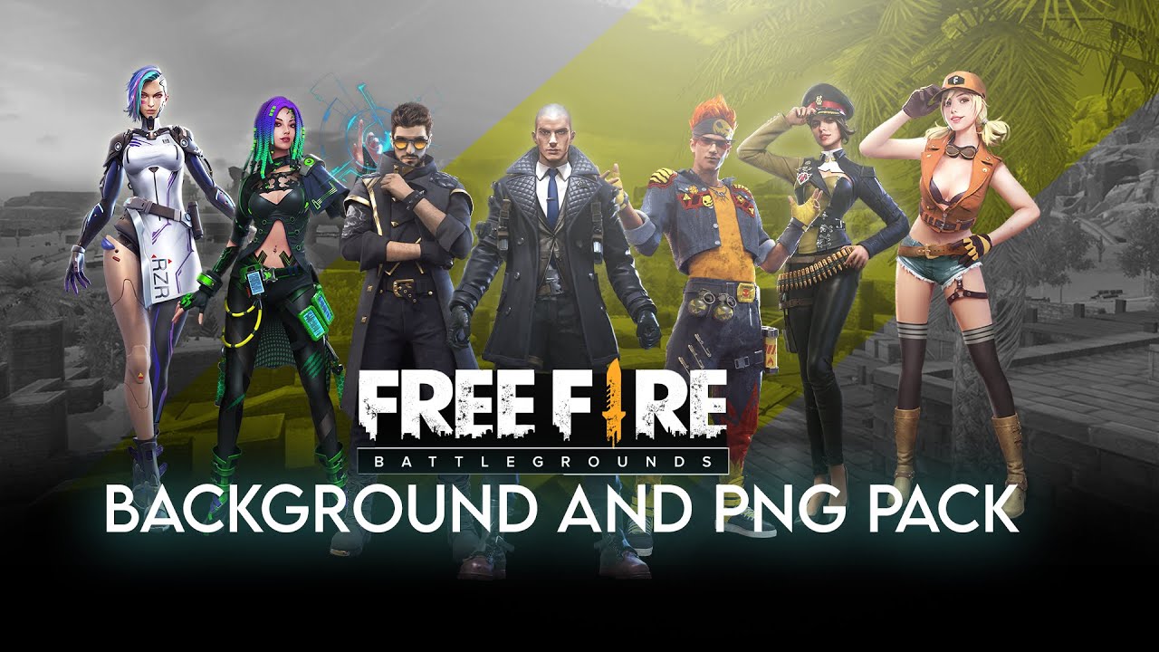 Background pack for free fire thumbnails | background and png Pack | Direct  Download link | - YouTube