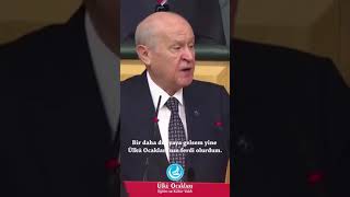 Ben Ülkü Ocaklarında Yetişmekten Iftihar Eden Bir Genel Başkanım. Iderimiz Sayın Devlet Bahçeli