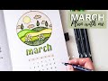 Plan With Me | March 2021 Bullet Journal Setup