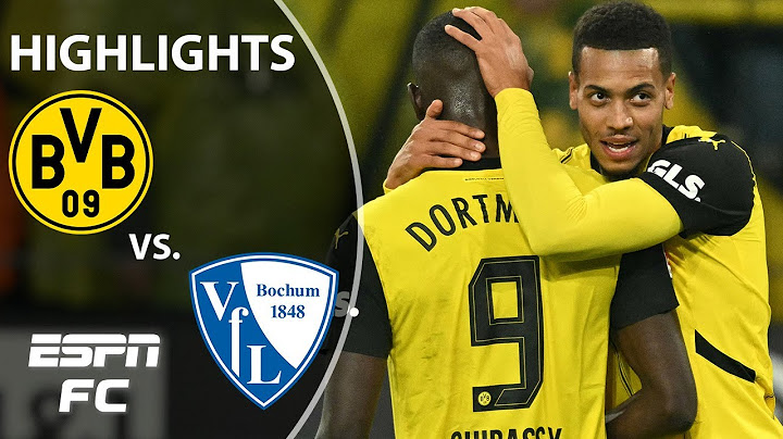COMEBACK WIN 👀 Borussia Dortmund vs. VfL Bochum | Bundesliga Highlights | ESPN FC