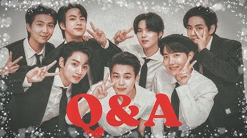 MY FIRST Q&A VIDEO TO CELEBRATE 1K SUBBIES🥂🥳#army#btsedits#q&a#army#rm#jin#suga#jhope#jimin#jk#v 