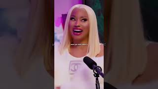 Nicki tells us J Cole’s reaction to FTCU 😂😍 #nickiminaj #shorts #viral