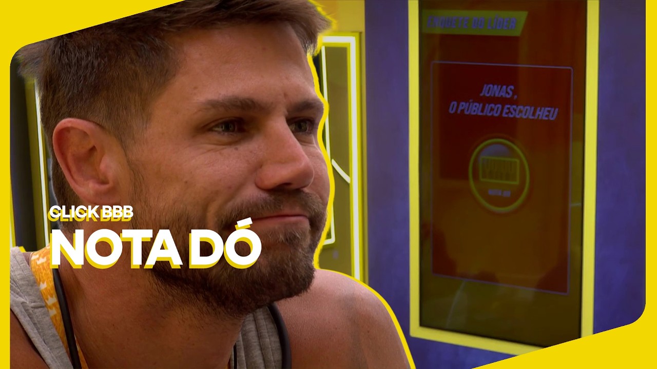 Liderança de Jonas recebe 'Nota Dó' | Click BBB | BBB | Globoplay