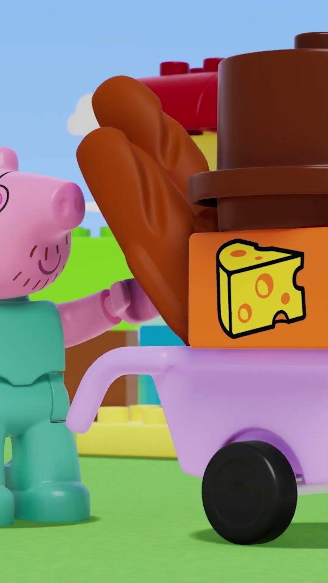 Compras para la escuela #Shorts #PeppaPig #LEGODUPLO |