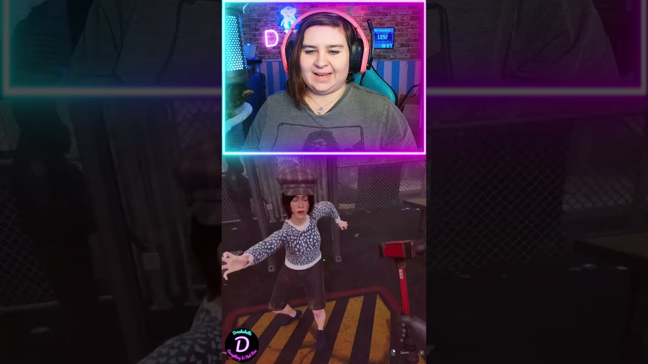Bonk |  #twitch #girlgamer #quarantinezone #funny #silly #clips #shorts