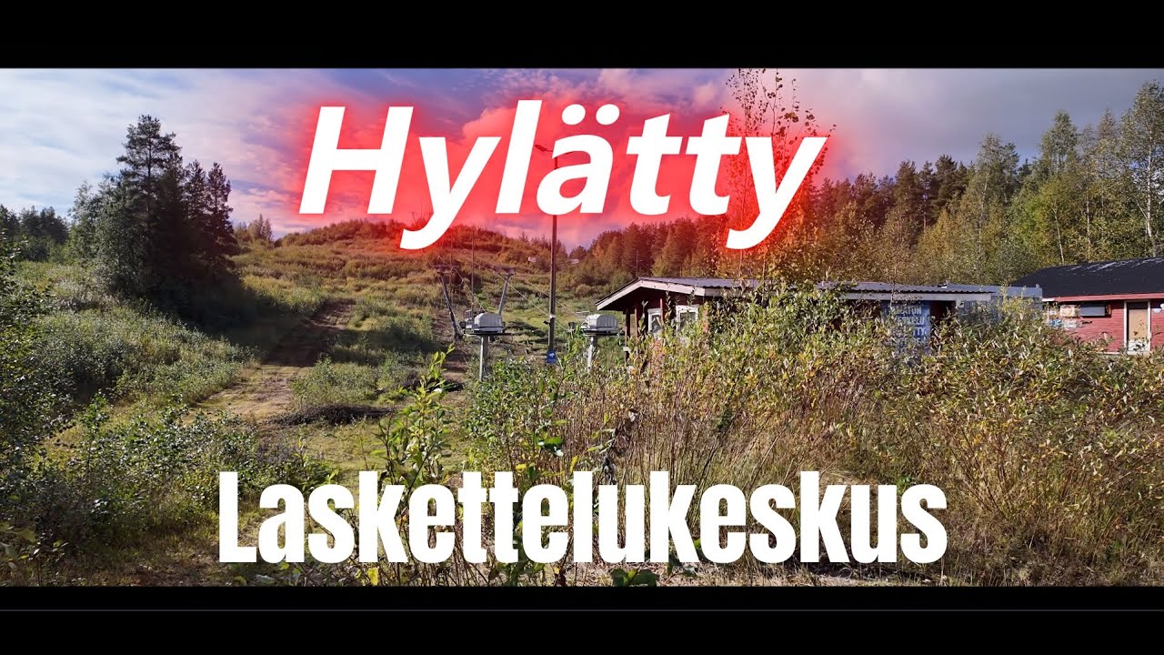 Hylätty laskettelukeskus Puhkio Kaustinen