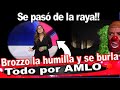 Acaba de suceder!! Brozzo denigra a dama informadora de redes, es sobajada. No se midió el payaso.