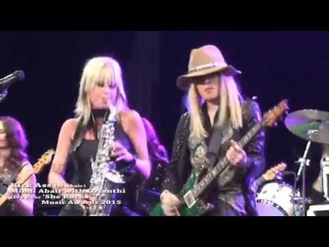 Kick Ass – Mindi Abair with Orianthi LIVE @ The She Rocks Music Awards 2015 - musicUcansee.com