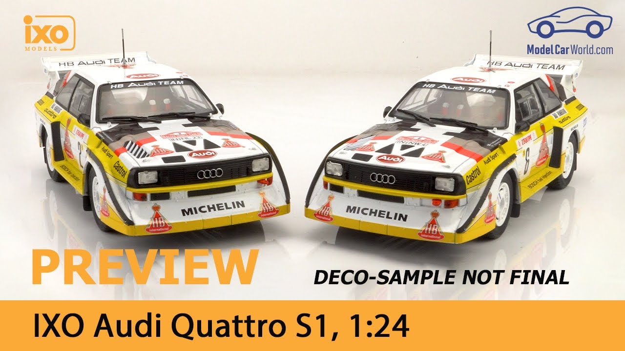Otto 1:18 - Audi Quattro S1 - W. Röhrl - Rallye Portugal 1986