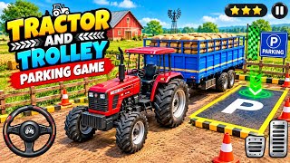 🚜 Indian Tractor and Trolley Parking Game | Full Gameplay  screenshot 5