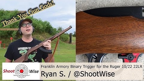Franklin Armory Ruger 10/22 Binary Trigger