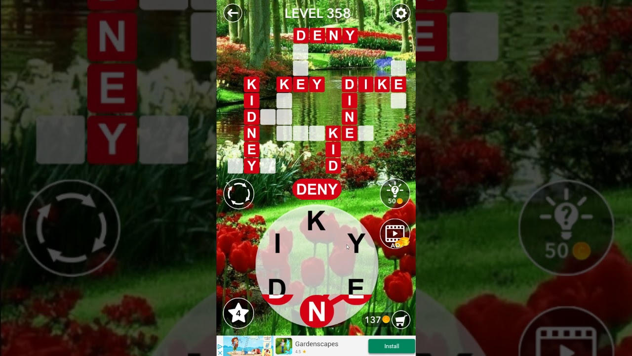 Word Crossword Search level 358