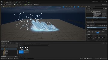 Ice Attack Effect Unreal Engine 5 Niagara