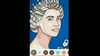 Mewarnai gambar Queen Elizabeth II Hey Color Coloring Pages Queen Elizabeth II