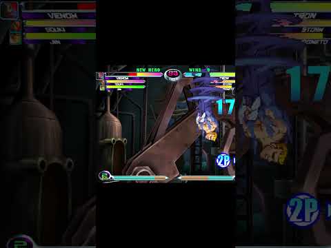 MvC2: Romneto - Magneto/Tron Tag Infinite [3 Reps] (5F + Slide Infinite Unrollable Setup) .:3.1.25:.